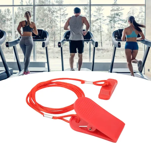Vista 6 de Llave de seguridad para cinta de correr, 2 unidades, cinta de correr universal, llave de seguridad, máquina para correr, imán de llave, cinta