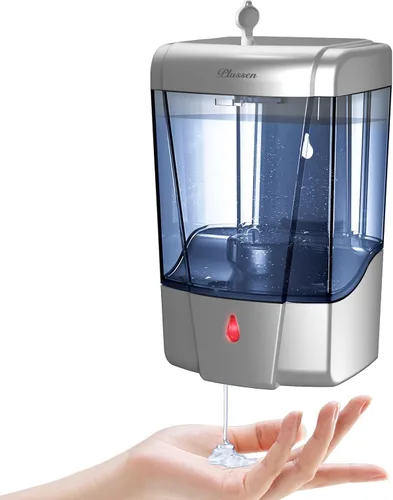 Vista 11 de Dispensador de Jabón de Montaje en Pared, Dispensador Automático de Desinfectante de Manos 600ml Gel y Líquido Sin Contacto Dispensador de Jabón