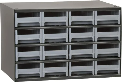Vista 12 de Akro-Mils Gabinete de almacenamiento de acero para garaje, gabinete organizador de metal para piezas pequeñas, herramientas, clavos, tornillos