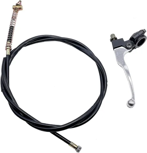 Vista 3 de Palanca de Freno de 22mm para Mano Izquierda con Cable de Freno Trasero Compatible con Coleman CT200U, CT200U-EX y BT200X para Mini Motos de 98cc
