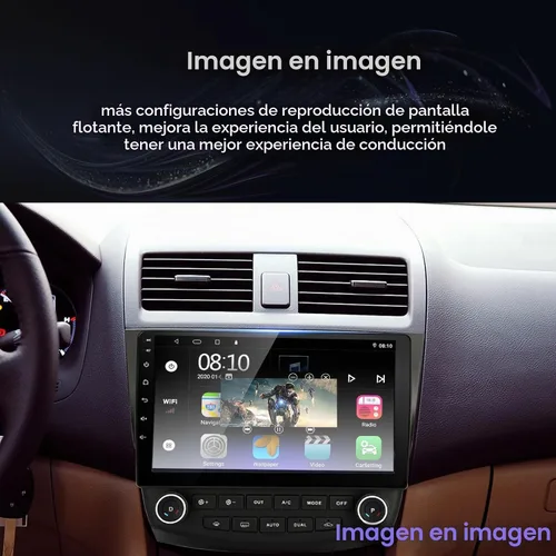 Vista 5 de Estéreo de coche para Honda Accord 7th 2003-2007 Carplay incorporado