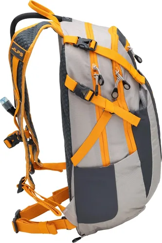 Vista 3 de ALPS Mountaineering Mochila Hydro Trail 15L - Gris/Albaricoque
