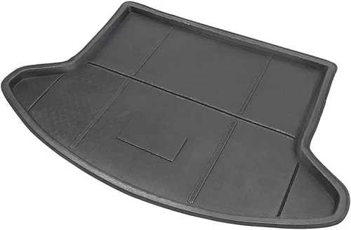 Vista 6 de Tapete de maletero para bandeja de carga trasera compatible con Mazda CX-5 2013 2014 2015 2016 negro