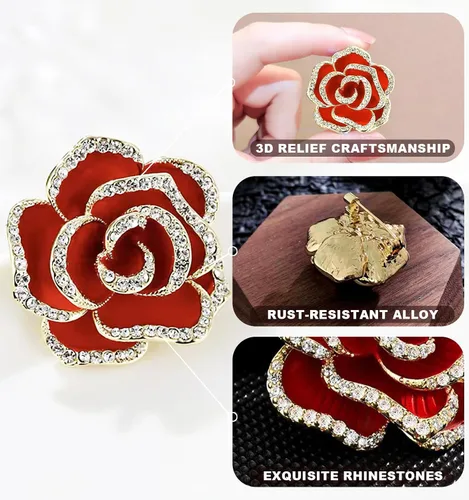 Vista 2 de Brooches and Pins for Women Vintage Brooch Pins for Women Rhinestone Brooch and Pin Crystal Brooch Pin Fashion Broche Gifts