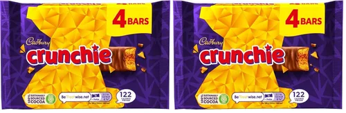 Vista 3 de Barras Cadbury Crunchie 4 x 26.1g (104.4g) (Paquete de 1)