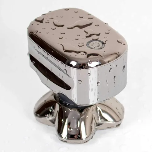 Vista 6 de Compra un Skull Shaver Pitbull Platinum junto con la cuchilla de repuesto de 3 cabezales