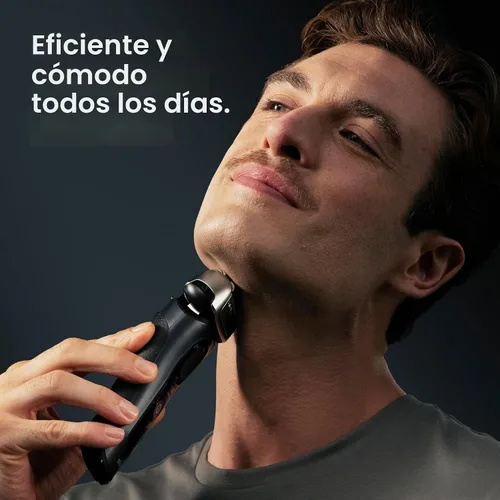 Vista 4 de Braun Series 8 8560cc Maquinilla de afeitar eléctrica para hombre, 4+1 elementos de afeitado y recortador de precisión para cabello largo, centro