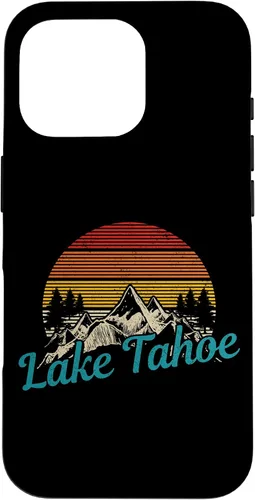 Vista 20 de Lake Tahoe California USA Vintage Souvenir Case for iPhone 16