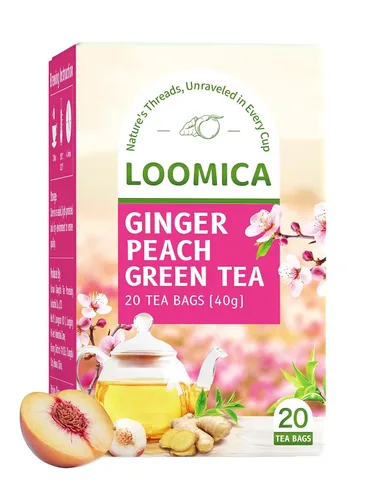Vista 15 de LOOMICA Té verde de jazmín descafeinado, descafeinado, suave y refrescante, bolsas de té verde jazmín, naturalmente fragante con flores frescas