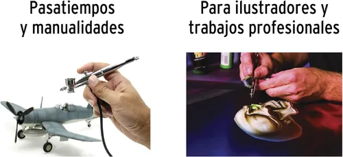 Vista 6 de TRUPER Compresor de aire de aerógrafo sin aceite COMP-AERO
