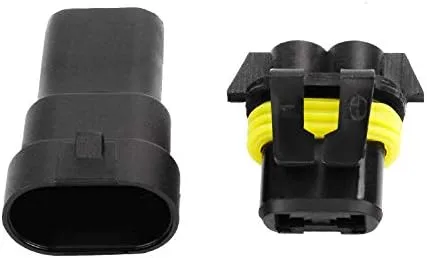 Vista 6 de 9006 9005 HB4 HB3 - Conector impermeable macho y hembra, adaptador de cable para faros delanteros, luces antiniebla, 5 pares