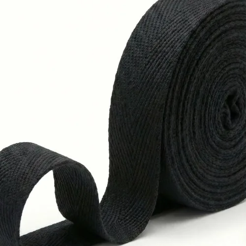 Vista 5 de Cinta de sarga de algodón en espiga de 5 yardas, cinta al bies, cinta, encuadernación, ideal para coser, encuadernación de libros, tela, costura