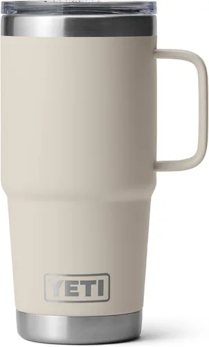 Vista 22 de YETI - Vaso de viaje Rambler de 20 onzas, de acero inoxidable, aislada al vacío con tapa fuerte Stronghold Blanco