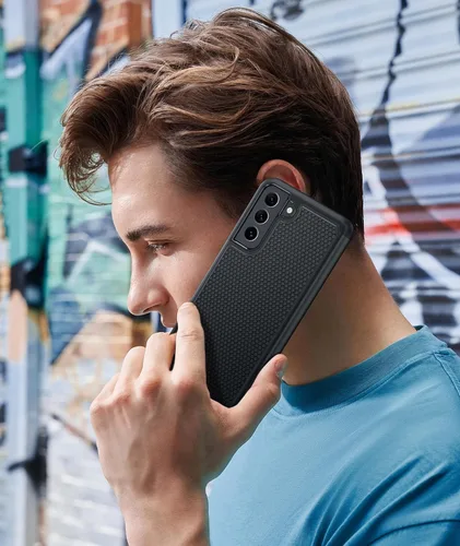 Vista 7 de Funda para Galaxy S21 FE 5G: Funda para teléfono S21 FE Samsung Cubierta protectora de doble capa de servicio pesado rugosa resistente a prueba