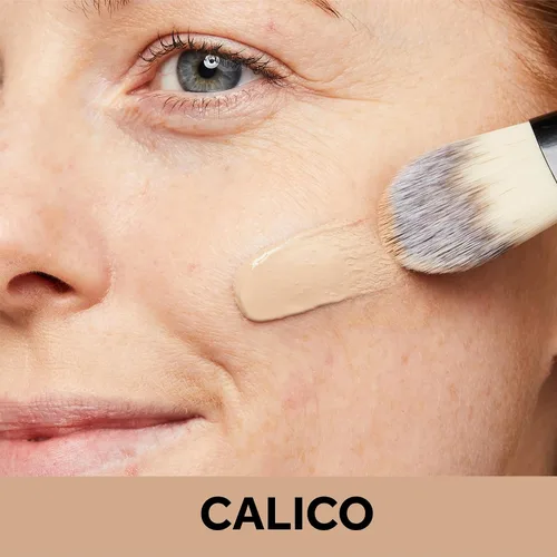 Vista 2 de No7 Protect & Perfect Advanced - Base de maquillaje todo en uno avanzada, Calico, maquillaje de base que desafía la edad con SPF 50, crema base