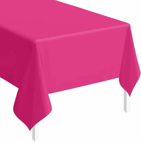 Vista 12 de SietDESEO - Paquete de 2 manteles a cuadros azul y blanco, 54 x 108 pulgadas, mantel premium desechable de plástico para picnic, diseño gingham