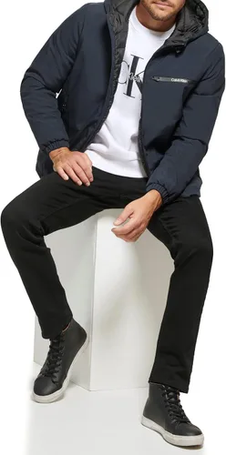 Vista 5 de Calvin Klein Men's Hooded Windbreaker