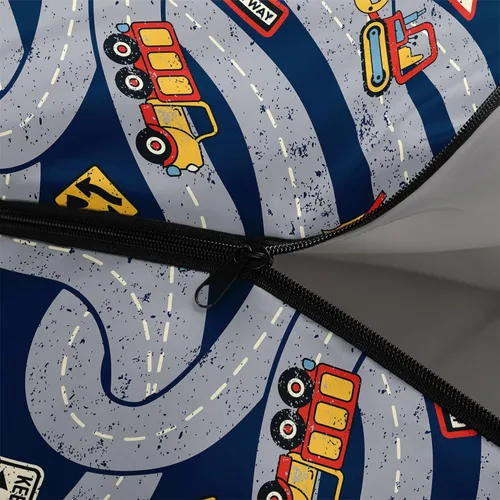 Vista 5 de Saco de dormir para niños y niñas, estampado de monstruos alienígenas, ligero, cálido, portátil, para exteriores, interior, impermeable, resistente