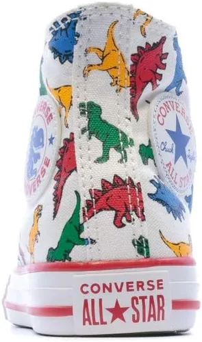 Vista 3 de Converse Converse Chuck Taylor All Star Dinoverse - Tenis altos unisex para niños