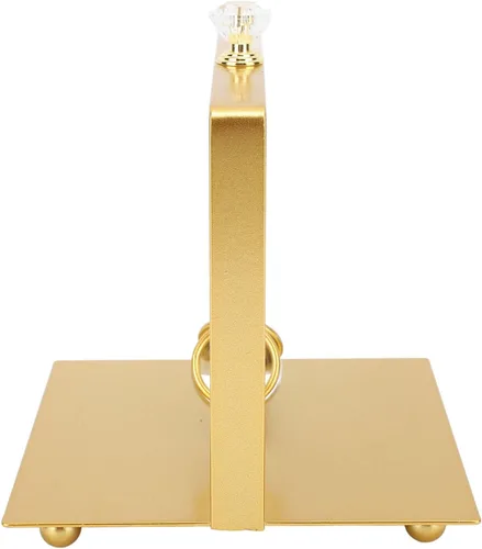 Vista 8 de Flat Napkin Holder, Metal Napkin Holder for Kitchen Dining, Elegant Square Lift Handle Modern Paper Serviette Dispenser for Restaurant Hotel Home