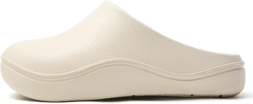 Vista 2 de Eliogn Zapatos de trabajo antideslizantes para hombres y mujeres, resistentes al aceite, zapatos de chef, ligeros, cómodos, sin cordones