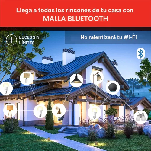 Vista 7 de Sengled Bombilla de luz Alexa, bombillas inteligentes de malla Bluetooth, bombillas inteligentes que funcionan solo con Alexa, bombilla LED