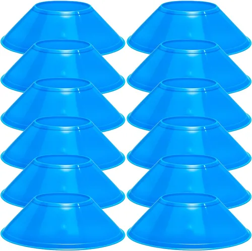 Vista 14 de 12 piezas mini conos de fútbol para deporte agilidad disco conos de fútbol entrenamiento para ejercicios de agilidad deportes fútbol fútbol