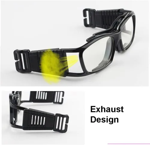 Vista 8 de Vintage Slimfit Basketball Glasses Protective Safety Sports Glasses