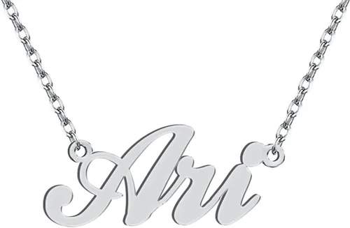 Vista 335 de Personalized Custom Name Pendant Necklace Stainless Steel for Women