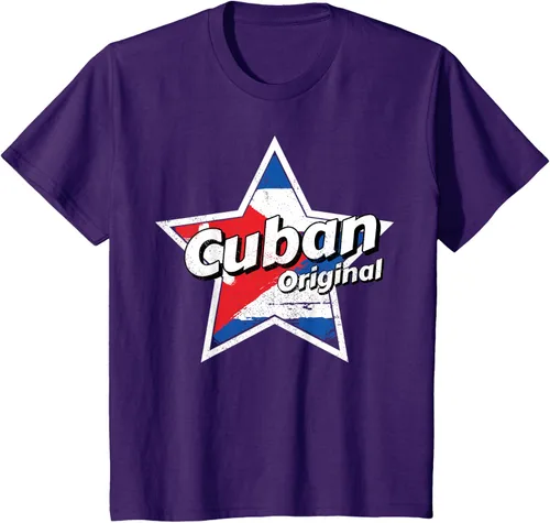 Vista 18 de Camisa Cubano Original Camisa Bandera de Cuba Camiseta Cubano, Negro