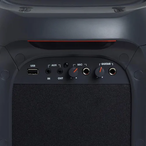 Vista 8 de JBL PartyBox 100 - Altavoz portátil inalámbrico Bluetooth de alta potencia para fiestas