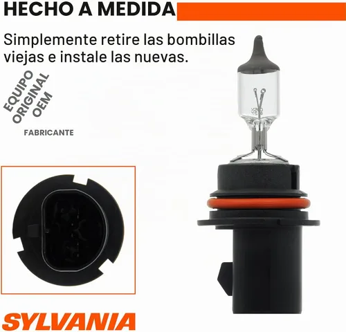 Vista 4 de Bombilla de faros halógenos XtraVision SYLVANIA 9003 (también compatible con H4), (paquete de 2), 9004