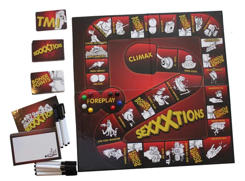 Vista 3 de SEXXXtions: emocionante juego para fiestas de adultos que convierte a las TMI en algo mucho más divertido. Por Hot Toys.