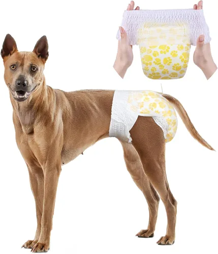 Vista 11 de Dono Pañales desechables para perros hembra, talla XS, 96