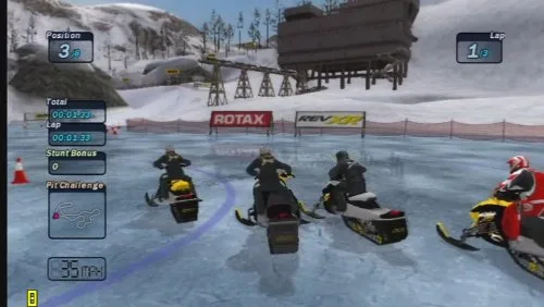 Vista 7 de Ski-Doo Snowmobile Challenge - Nintendo Wii