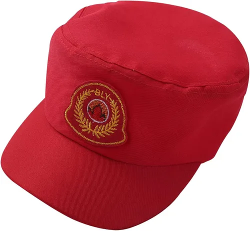 Vista 7 de Jizyo Disfraz de bombero para niños y niñas, de manga larga, chaqueta con pantalones, sombrero, fiesta temática, vestido de bombero