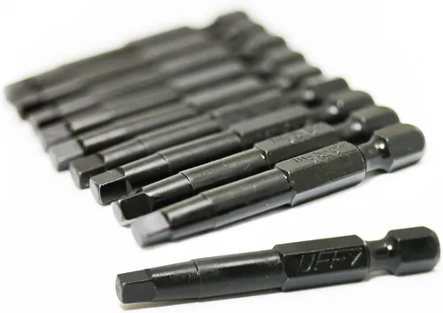 Vista 10 de UFFY - Insertar 1" pulgadas Phillips PH # 1 Power Impact Bit 10 pack 1/4 Hex