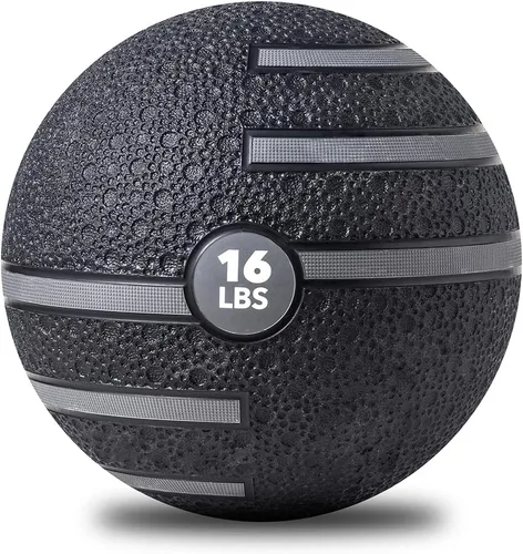 Vista 12 de JFIT Dual Texture Medicine Ball – Weighted Exercise Ball for Strength, Core & Functional Fitness Training