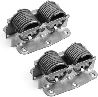 Muelles reclinables basculantes, montaje lateral, 5-1/8 x 3-9/16 pulgadas, paquete de 2