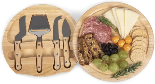 Vista 4 de Tabla para cortar queso y juego de herramientas de la NFL Circo, 10 pulgadas, talla única