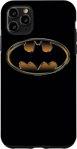 Vista 13 de Batman Funda protectora en relieve negra y dorada para iPhone 17