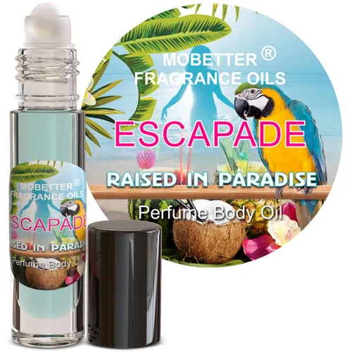 Vista 9 de MOBETTER FRAGRANCE OILS Escapade Blossom Time In Miami Mujeres Perfume Aceite Corporal