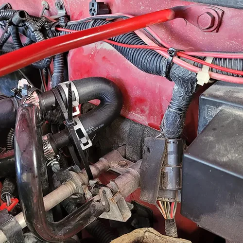 Vista 6 de Kit de derivación del núcleo del calentador del motor con manguera de 5/8" 3/4", compatible con GM Chevy Silverados Tahoes Yukons Honda Civic Ford