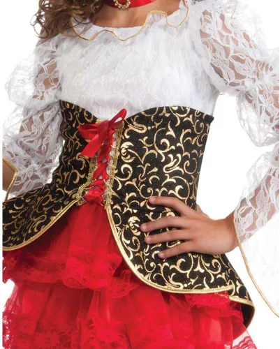 Vista 2 de DeluxeDisfraz de siete mares del Niño Pirata, M, Un solo