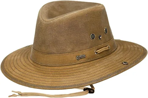 Vista 14 de Outback Trading Company 1497 River Guide UPF 50 - Gorro de algodón impermeable transpirable para exteriores