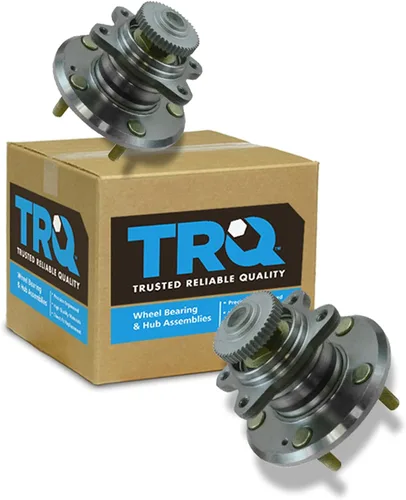 Vista 162 de TRQ Juego de 2 rodamientos de rueda delantera y conjunto de cubo compatible con Tesla 3 2020 Y 2018-2019 para Tesla 3 2020 Tesla Y AWD 2018-2019