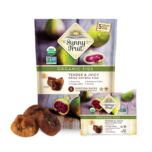 Vista 11 de Sunny Fruit Higos secos turcos orgánicos suaves, bolsa a granel de 2.5 libras Sin conservantes, sin azúcar añadido Bocadillo saludable