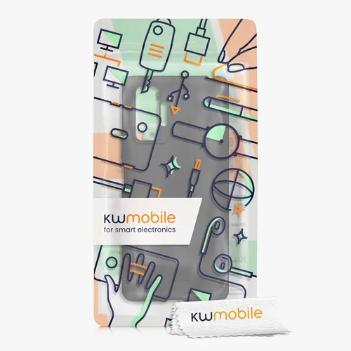 Vista 7 de kwmobile Funda compatible con Xiaomi Redmi Note 10 Pro - Funda protectora de silicona TPU suave y delgada - Negro mate