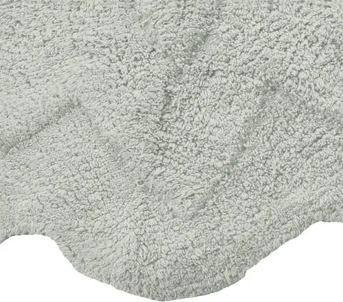 Vista 3 de Sherry Kline Alfombra de baño con diseño de pétalos, absorbente de agua, hecha a mano, lavable a máquina, tapete de baño para decoración, tapete Aloe
