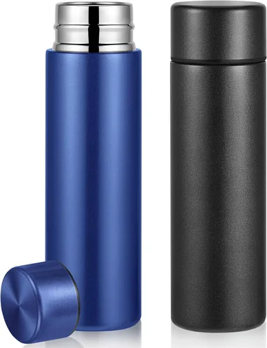 Vista 13 de Irenare Mini botella de agua de 5 onzas, mini botella de acero inoxidable aislada para botella de agua, bonita botella a prueba de fugas, mantiene